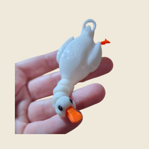 Flexi Goose Keychain