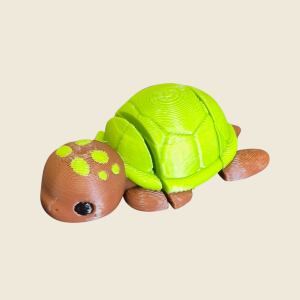 Flexi Turtle - 3D printed by Kandré
