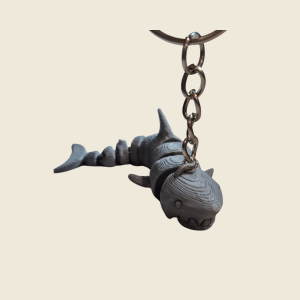Great White Shark Keychain