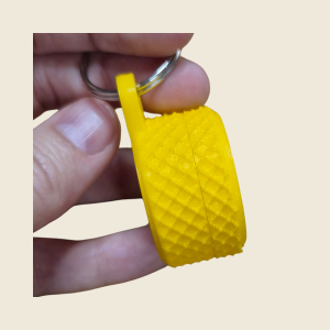 Mini Storage Capsule Keychain