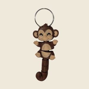 Flexi Monkey Keychain