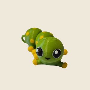 Caterpillar Keychain